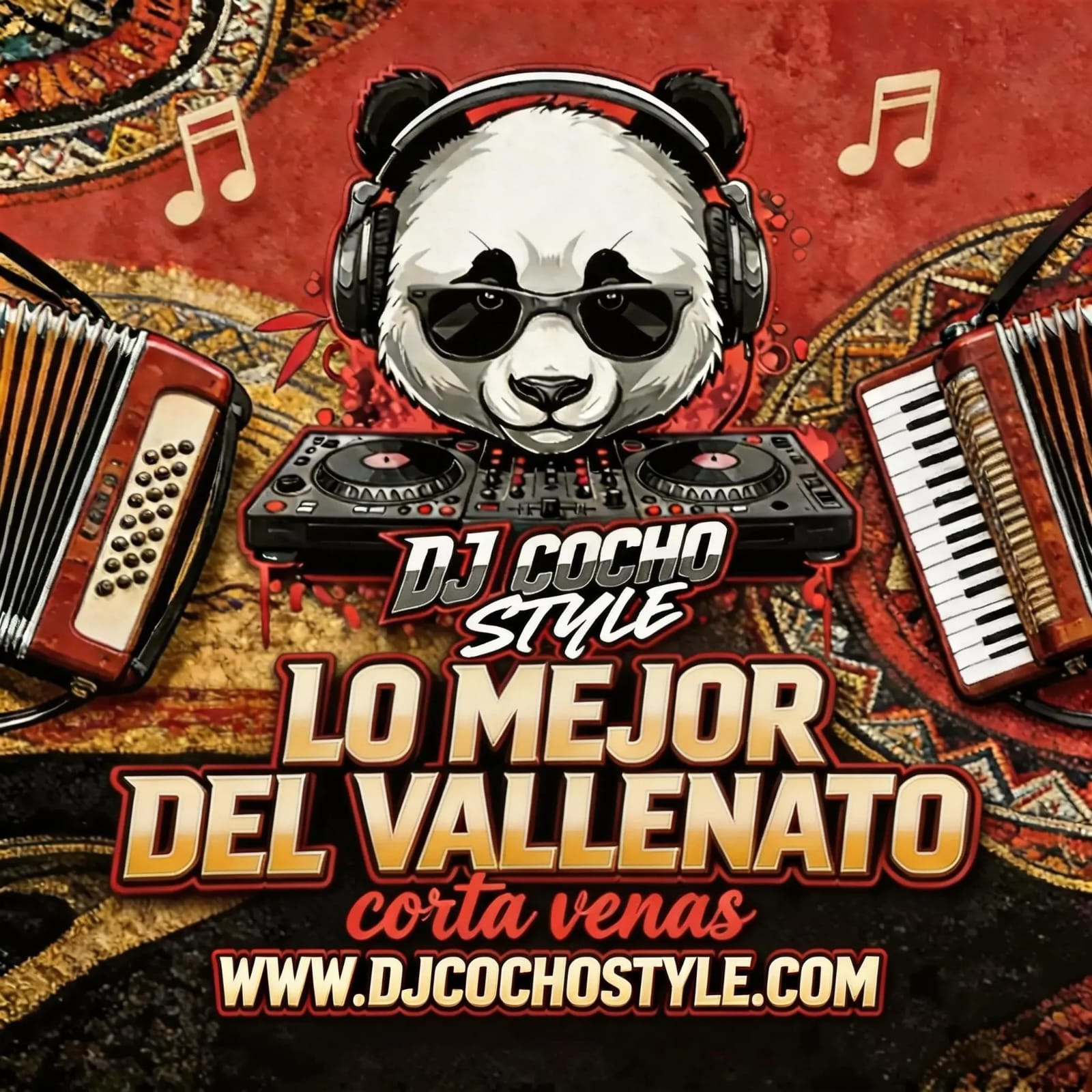 DjCochoStyle - Los Mejor Del Vallenato (Corta venas)